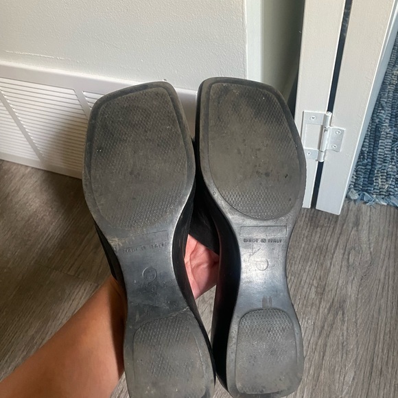 BLACK PLATFORM SANDALS - Picture 3 of 4